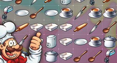 Conexão Mahjong de Cozinha - crazygames