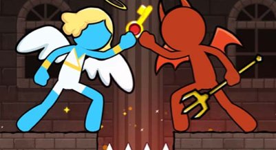 Duo Stickman: Fuga do Cemitério - crazygames