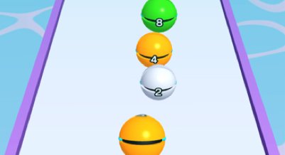 Corrida de Bolas Georgianas 2048 - crazygames