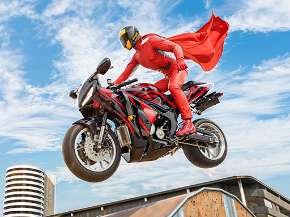 Acrobacias de Moto Real de Super-Herói 3D - crazygames,crazy games,free games,h5 game, free play,free crazy games