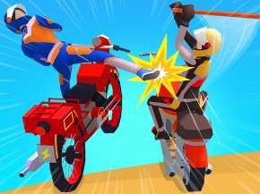 Corrida de Motos de Ataque - crazygames