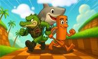 Corrida do Crocodilo Tralalero - crazygames