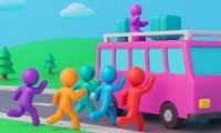 Fuga do Engarrafamento de Ônibus - crazygames