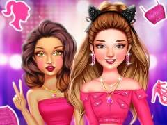 Look Estético de Barbie Celebridade - crazygames,crazy games,free games,h5 game, free play,free crazy games
