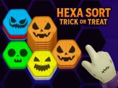 Hexa Sort: Travessura ou Gostosura - crazygames
