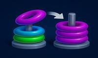 Ordenação de Aros Coloridos - crazygames