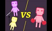 Praça das Pessoas: Batalha de Bonecos Amarrados - crazygames