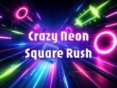 Corrida Neon Louca Quadrada - crazygames