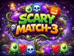 Jogo de Três em Linha Assustador - crazygames