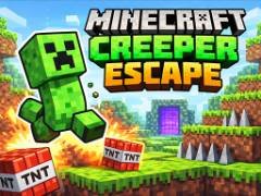 Minecraft Creeper Escape - crazygames