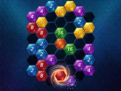 Quebra-cabeça de Mesclagem Hexagonal - crazygames