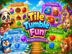 Tile Tumble Fun 4 em 1 - crazygames