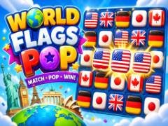 Bandeiras do Mundo Pop - crazygames