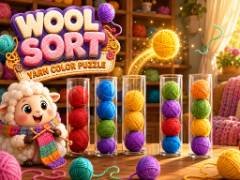 Wool Sort: Quebra-cabeça de Cores de Fio - crazygames
