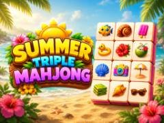 Verão Triplo Mahjong - crazygames