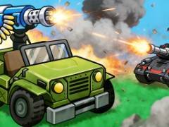 Ataque de Tanque no Deserto Rastejante - crazygames