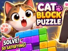 Quebra-cabeça de Blocos de Gato - crazygames