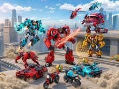 Jogos de Carro Transformável de Robô Voador - crazygames