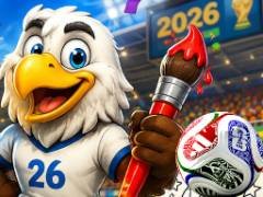 Copa do Mundo 2026 Colorir - crazygames