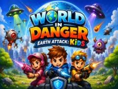 Mundo em Perigo – Ataque da Terra às Crianças - crazygames