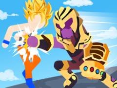Guerreros de Palito: Luta de Super-Heróis - crazygames