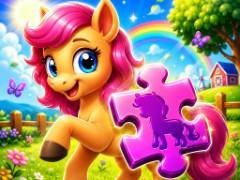 Quebra-cabeças de Pônei Fofo - crazygames