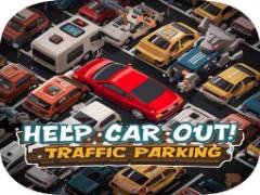 Ajude o Carro! Estacionamento de Trânsito - crazygames