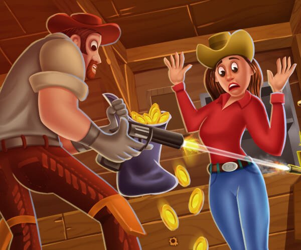 Assalto ao Saloon - crazygames,crazy games,free games,h5 game, free play,free crazy games