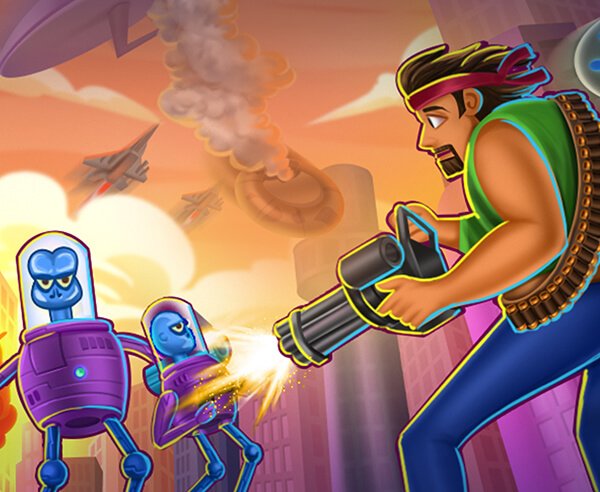 Ataque Alienígena - crazygames,crazy games,free games,h5 game, free play,free crazy games
