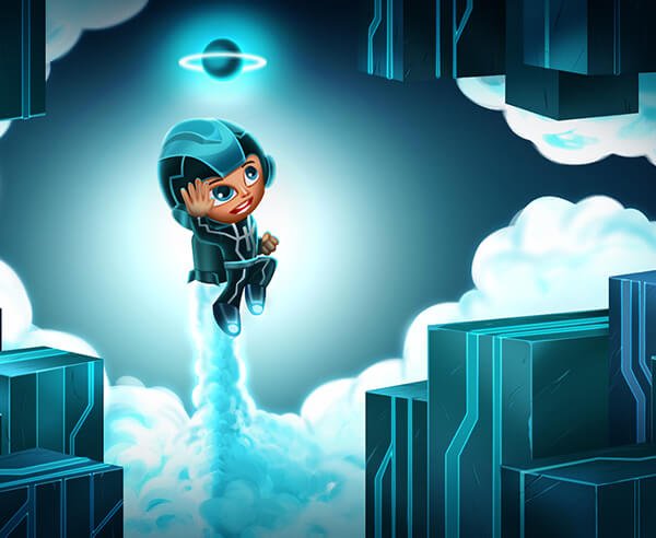 Homem Foguete - crazygames