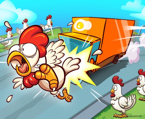 Vai, Galinha, Vai! - crazygames,crazy games,free games,h5 game, free play,free crazy games