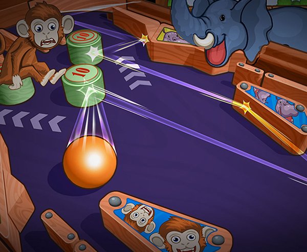Pinball do Zoológico - crazygames,crazy games,free games,h5 game, free play,free crazy games